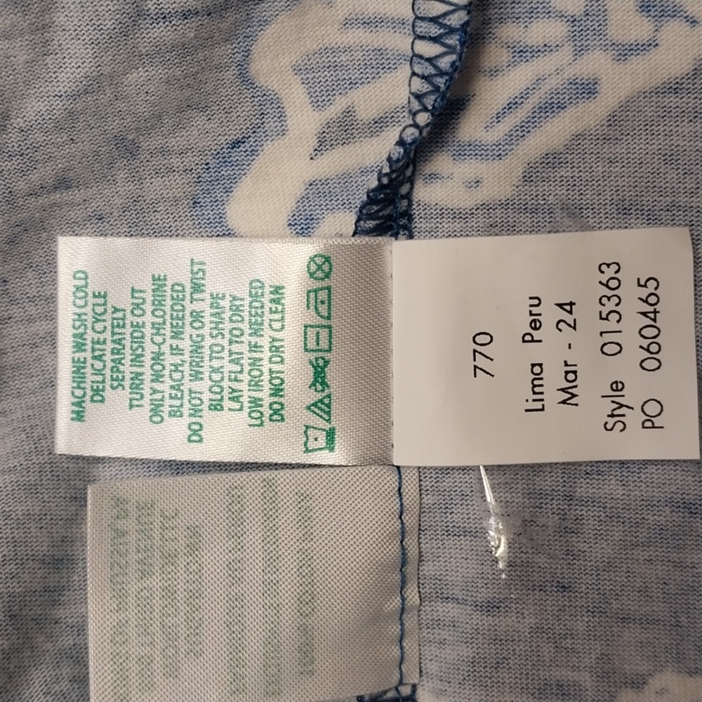 Lilly Pulitzer NWOT Women's XS Sydnee Seashell Print Maxi Dress Blue White - Picture 7 of 9